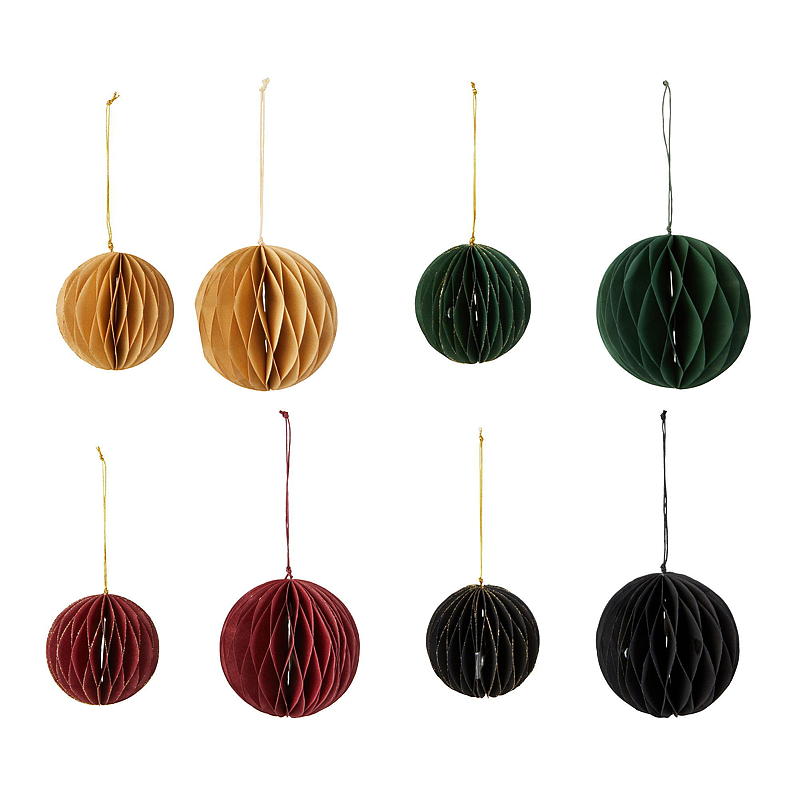 Home Papirkule Honeycomb 2-pk, 8/10 cm