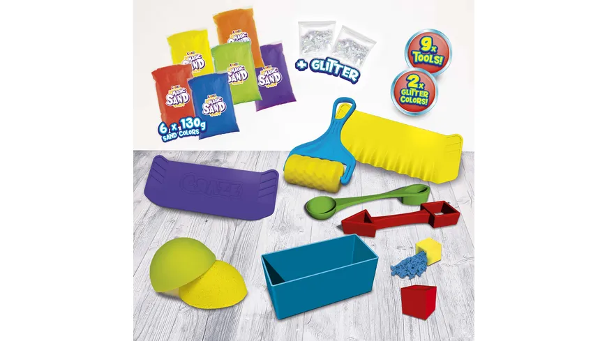 CRAZE - MAGIC SAND SANDAMAZING Rainbow Studio 780 g