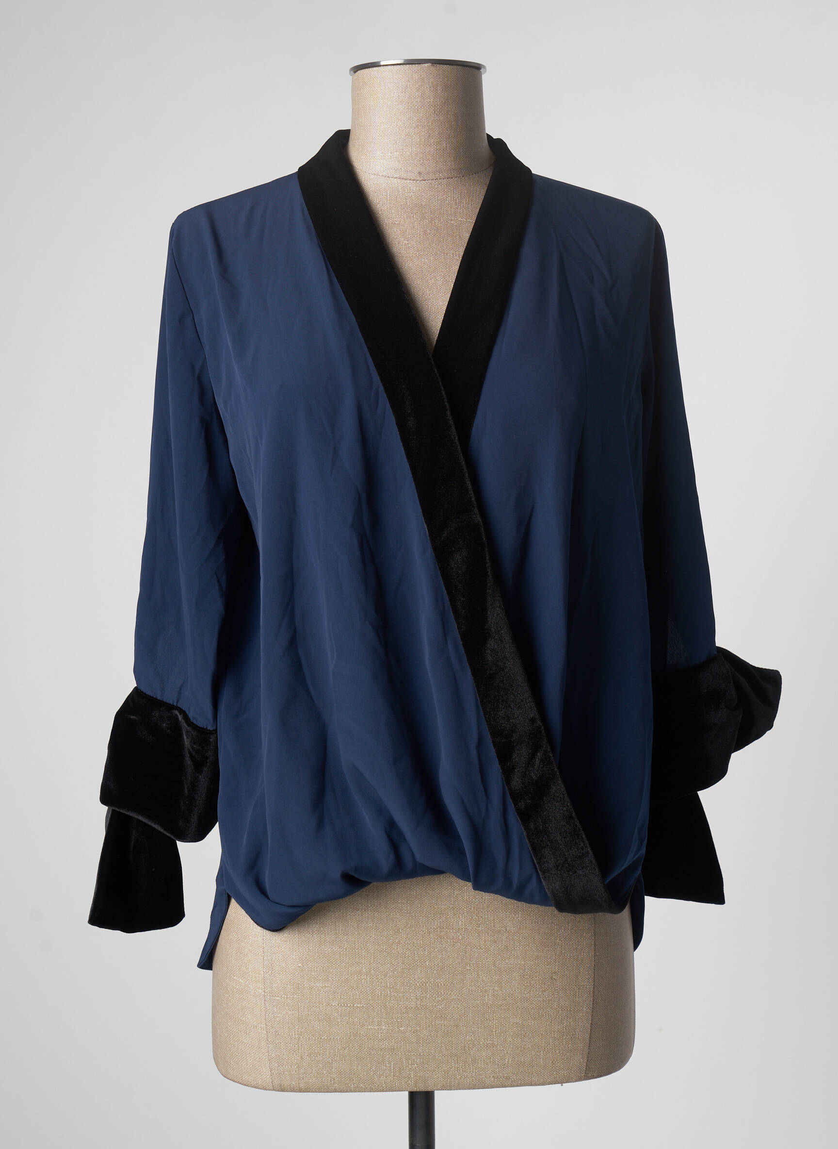Laagam Blouses Femme couleur bleu