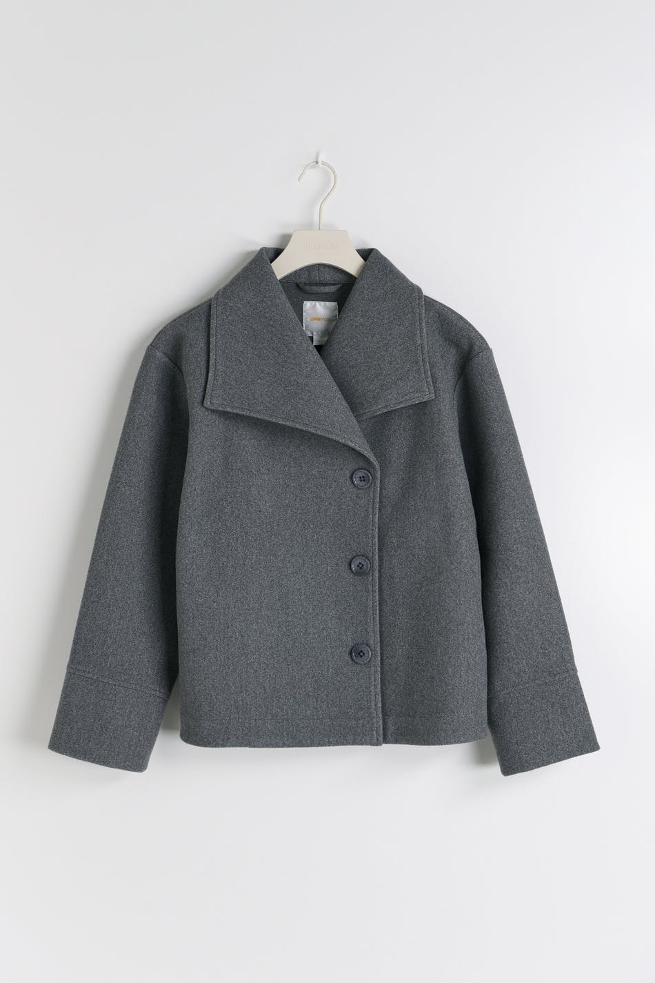 Y short felt jacket