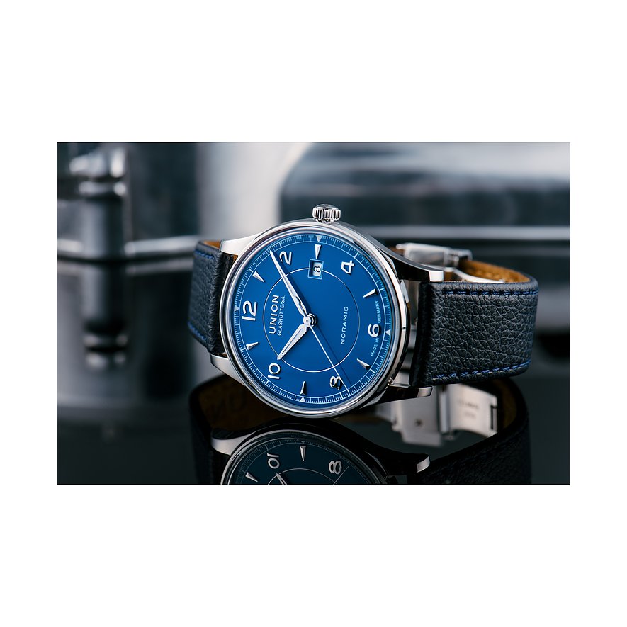 Union Glashütte Unisexuhr Noramis Datum