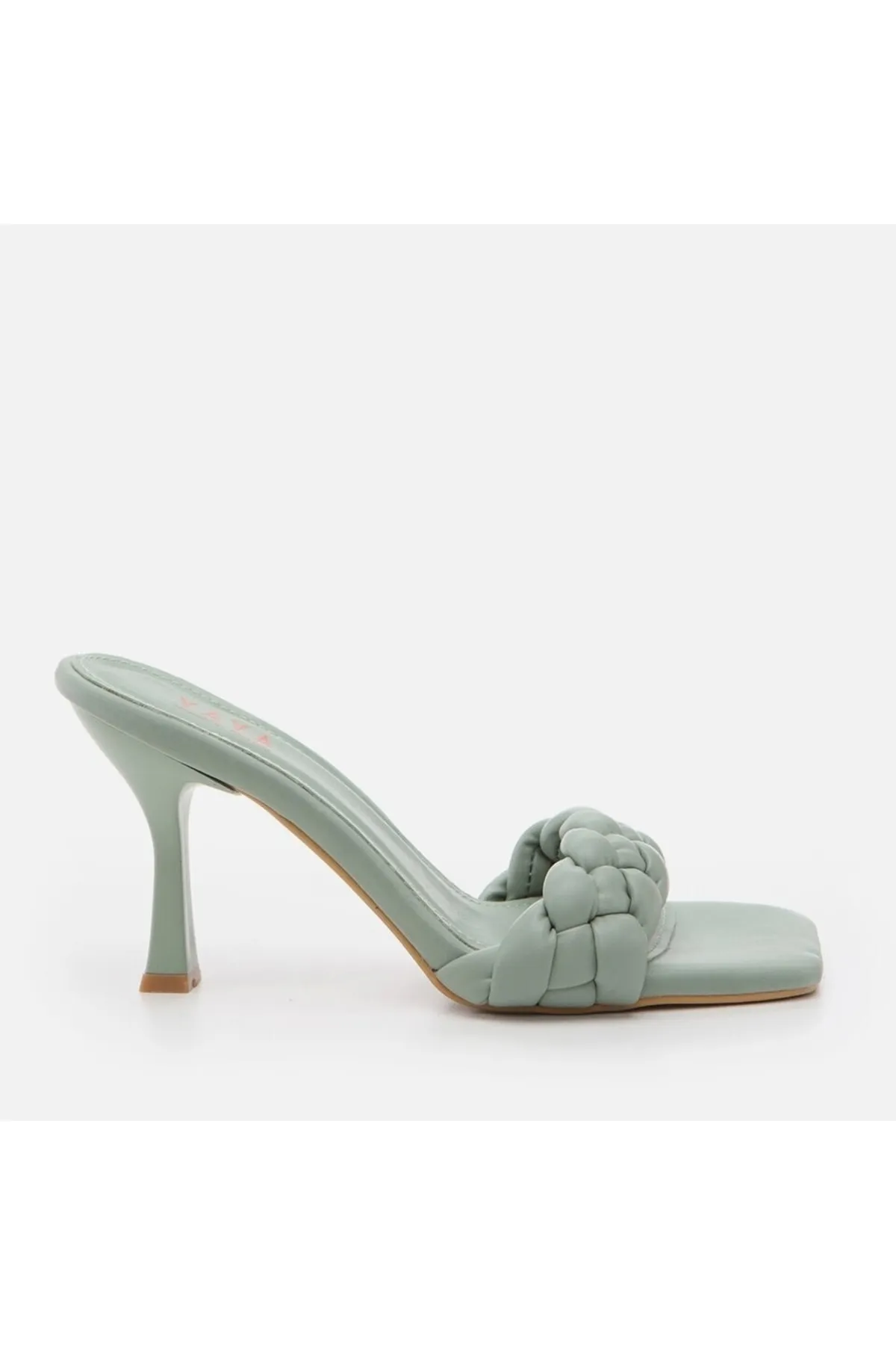 Yaya by Hotiç  Pantolette - Grün - Pfennigabsatz/Stiletto