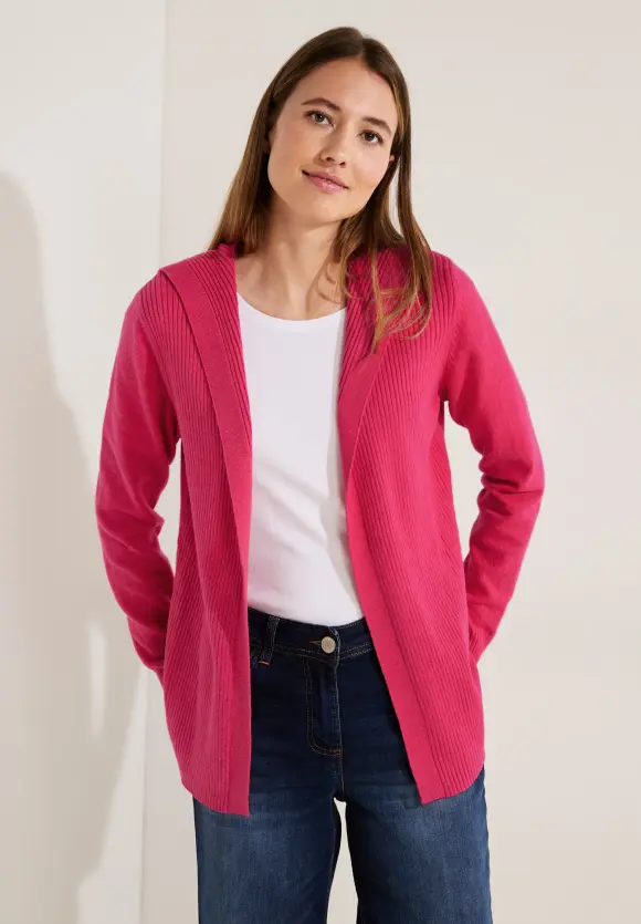 CECIL Strickjacke mit Kapuze
