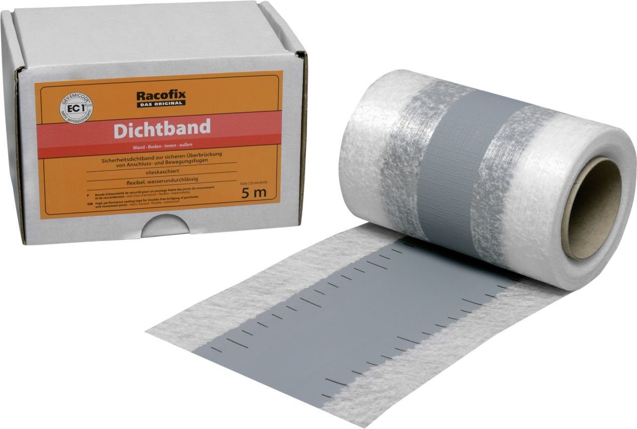 Aco Stein Bodenfliese Racofix Dichtband 120 mm, Natur