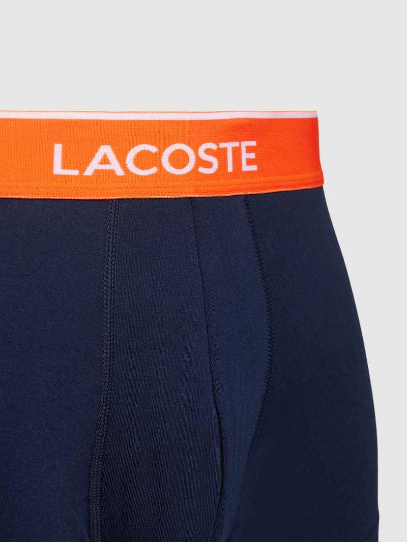 Trunks mit elastischem Bund im 3er-Pack in orange