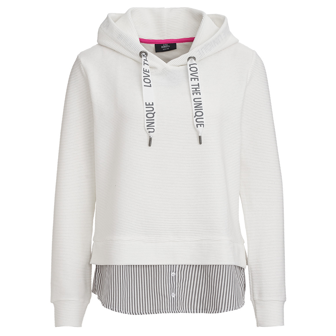 Damen Sweatshirt im Lagen-Look