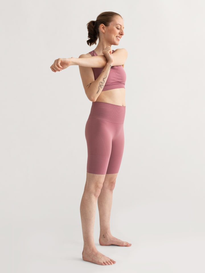 Erlich Textil  Radlerhose JUNA in mauve günstig kaufen L/XL