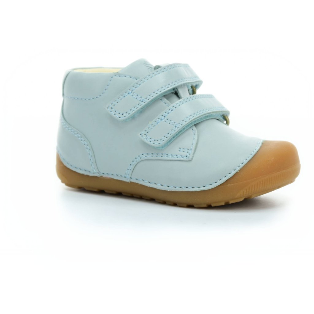 Bundgaard Petit Strap Jeans Mint hell blaue Mid Cut Barfußschuhe