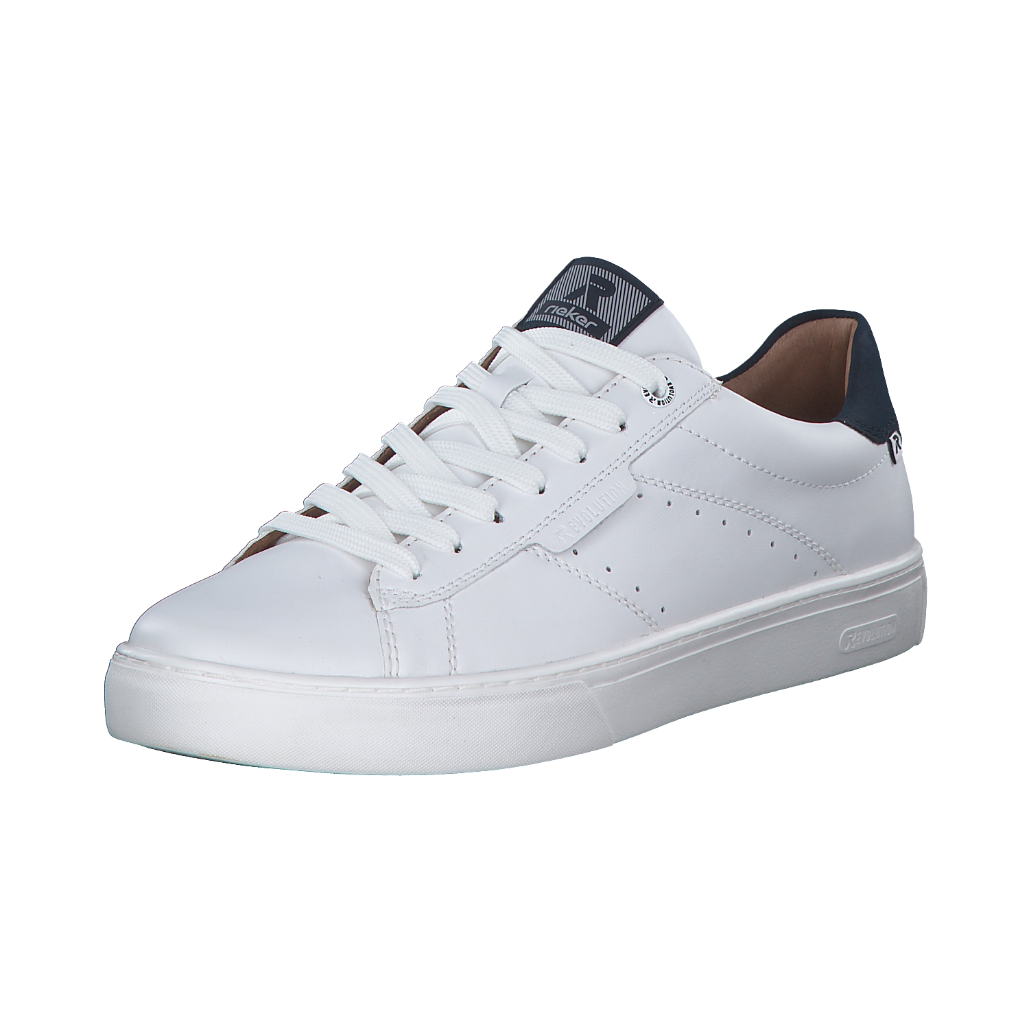 Rieker U0704, Sportliche Halbschuhe, Herren, Weiß