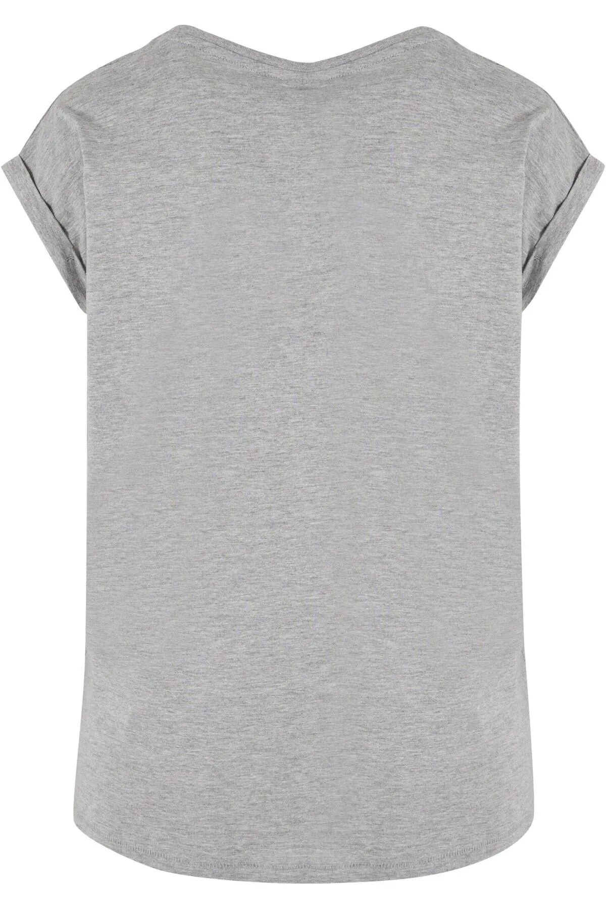 Urban Classics  Damen T-Shirt mit verlängerter Schulterpartie für Damen