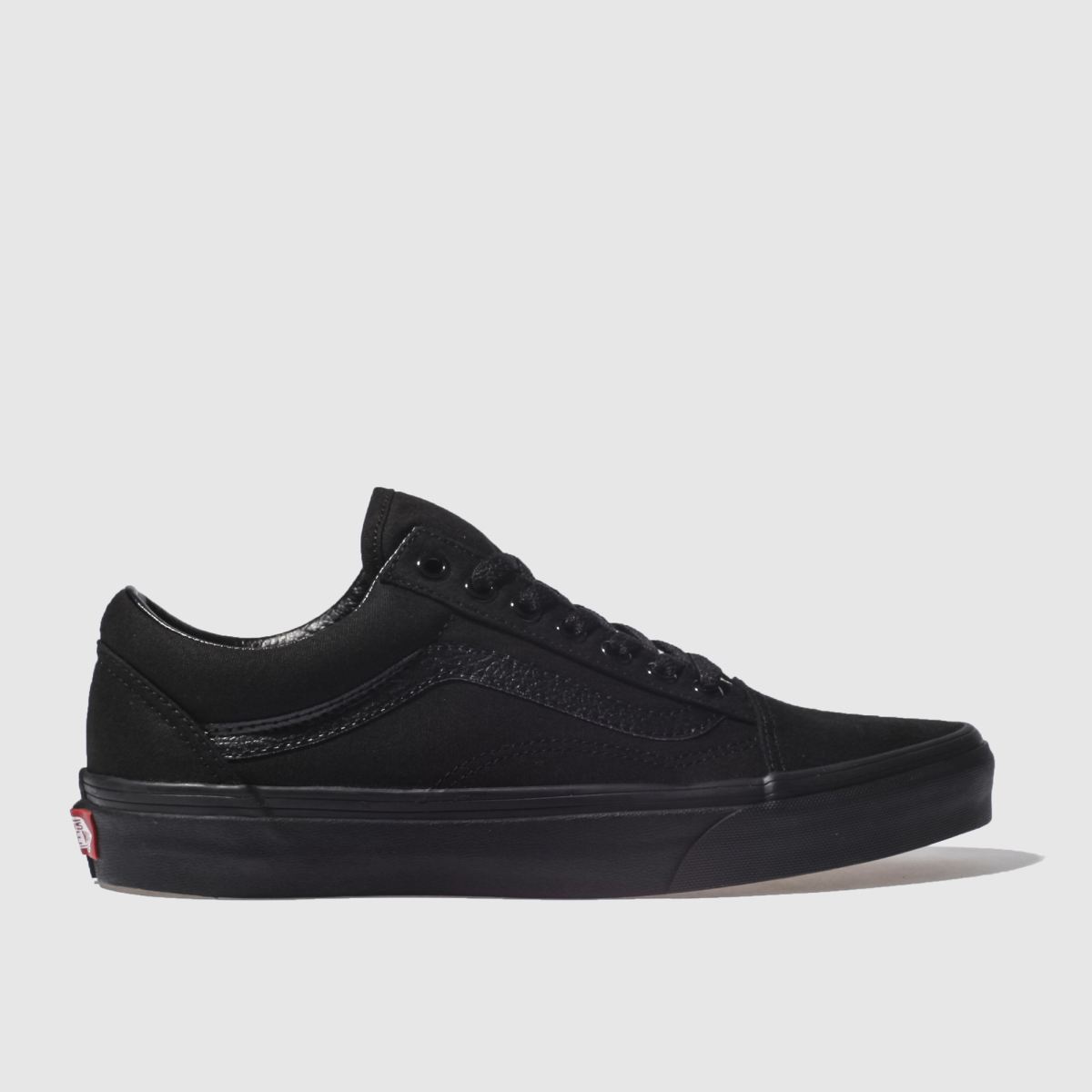 Vans régi school edzőcipők koromfekete színben