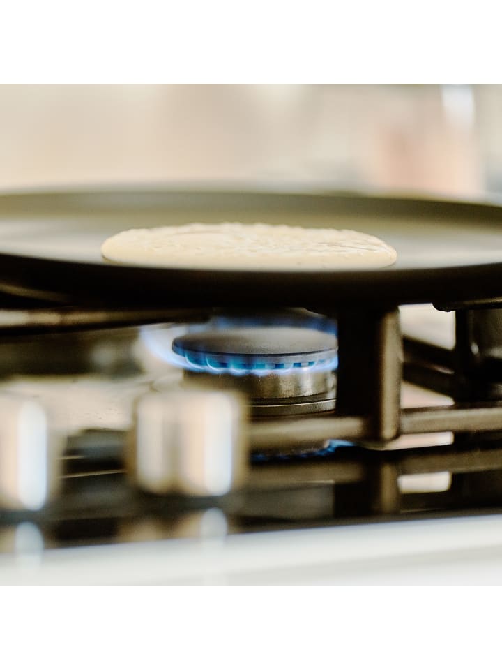 relaxdays Crêpespfanne in Schwarz - Ø25 cm günstig kaufen onesize