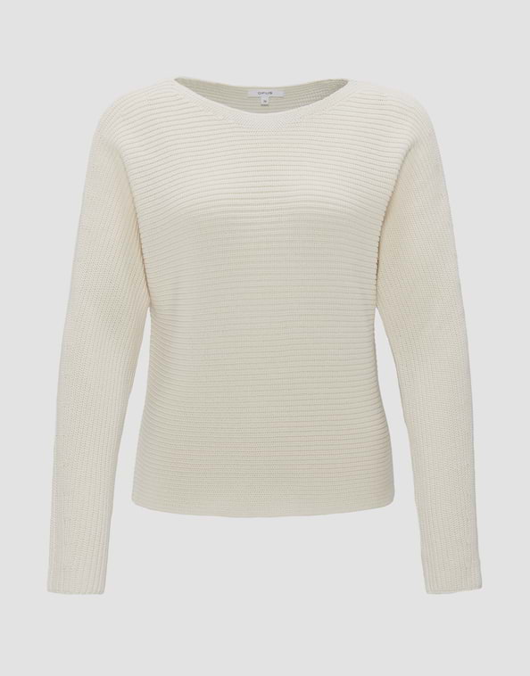Baumwoll Pullover Perlufa