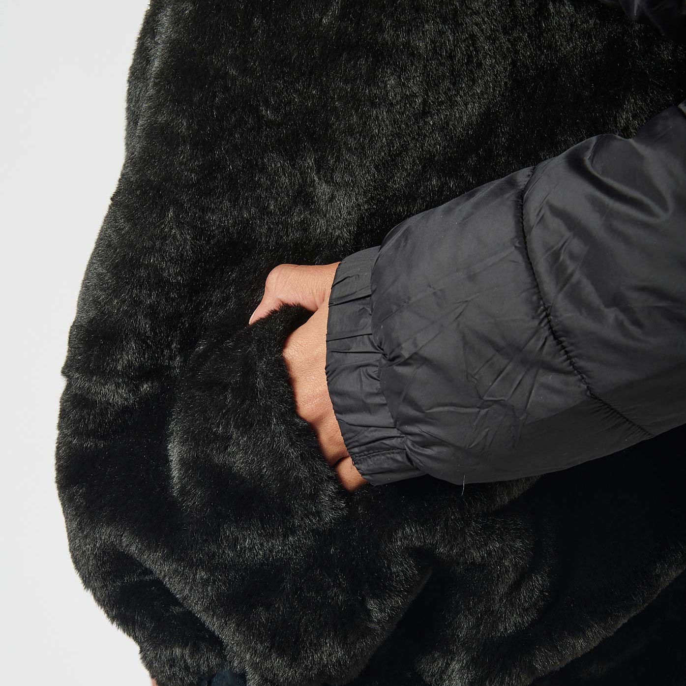 PORRY  Doudoune noire réversible femme
