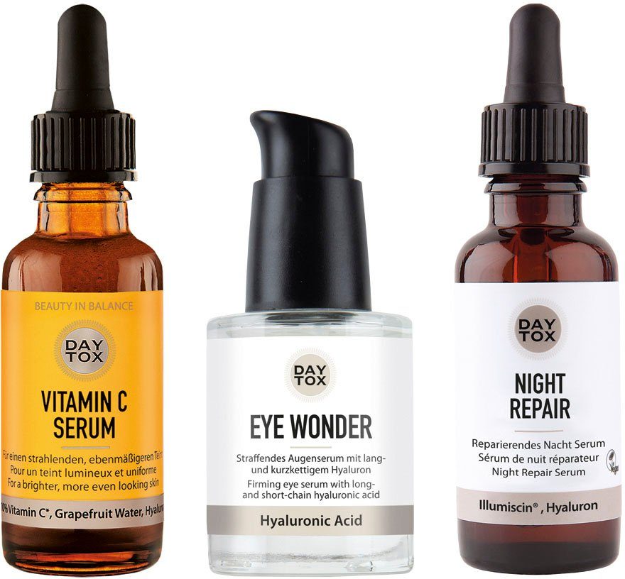 DAYTOX Gesichtspflege-Set Serum Love S Spar-Set, 3-tlg.
