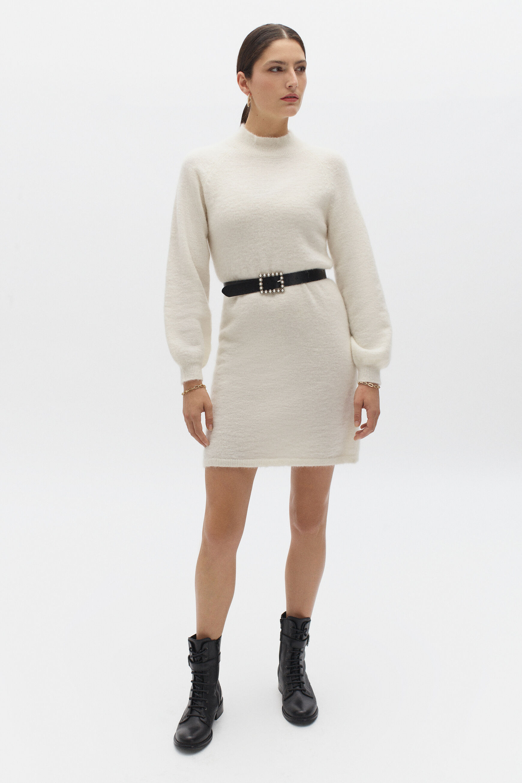 robe ava ivoire femme
