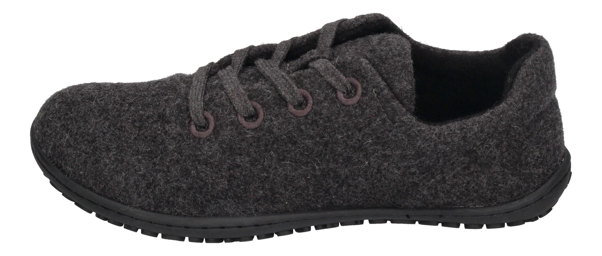 KOEL IAN Merino Sneakers Barfußschuh Dark Grey