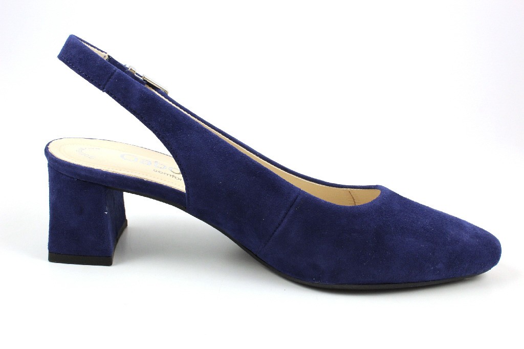 GABOR Sling-Pumps blau