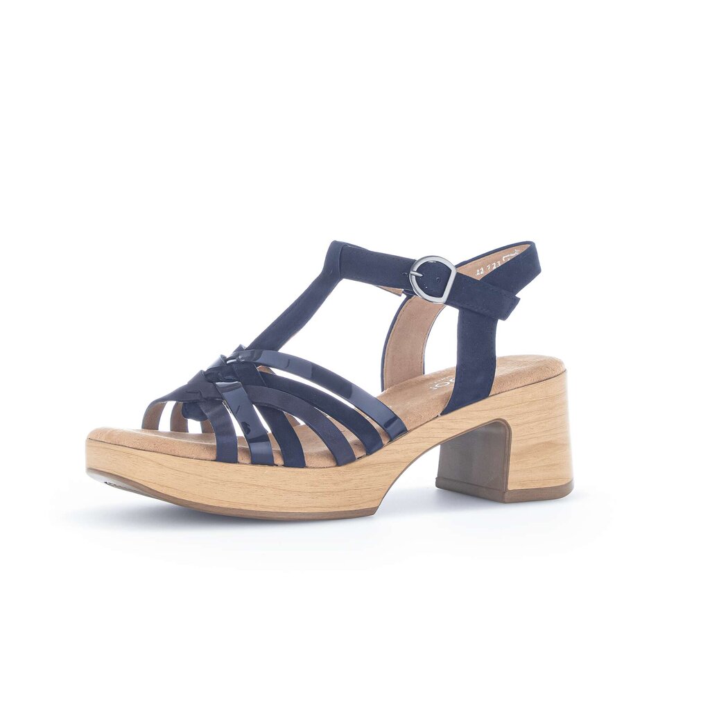 Gabor comfort Plateau Sandale blau