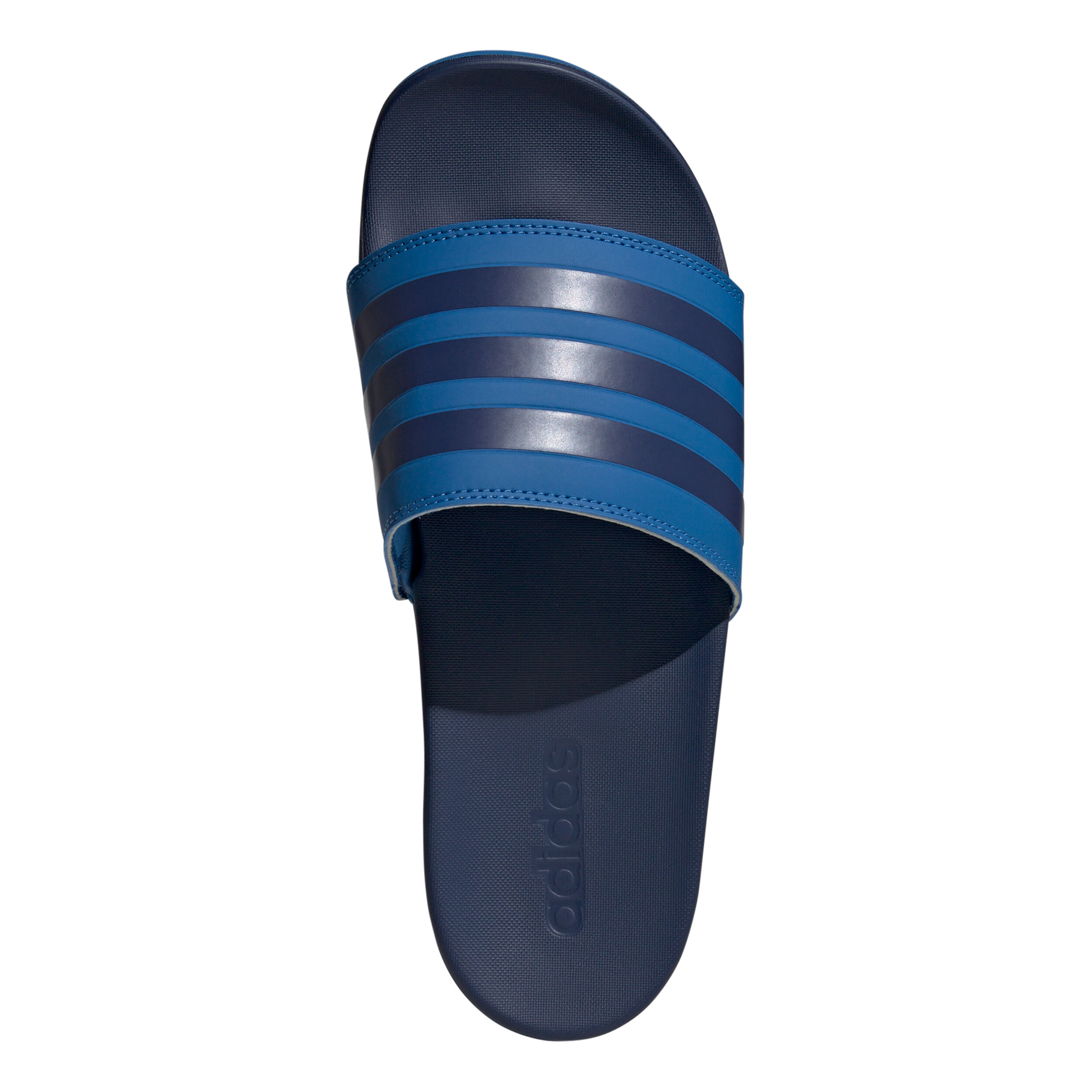 Adilette Comfort Badelatschen - Dunkelblau, Schwarz