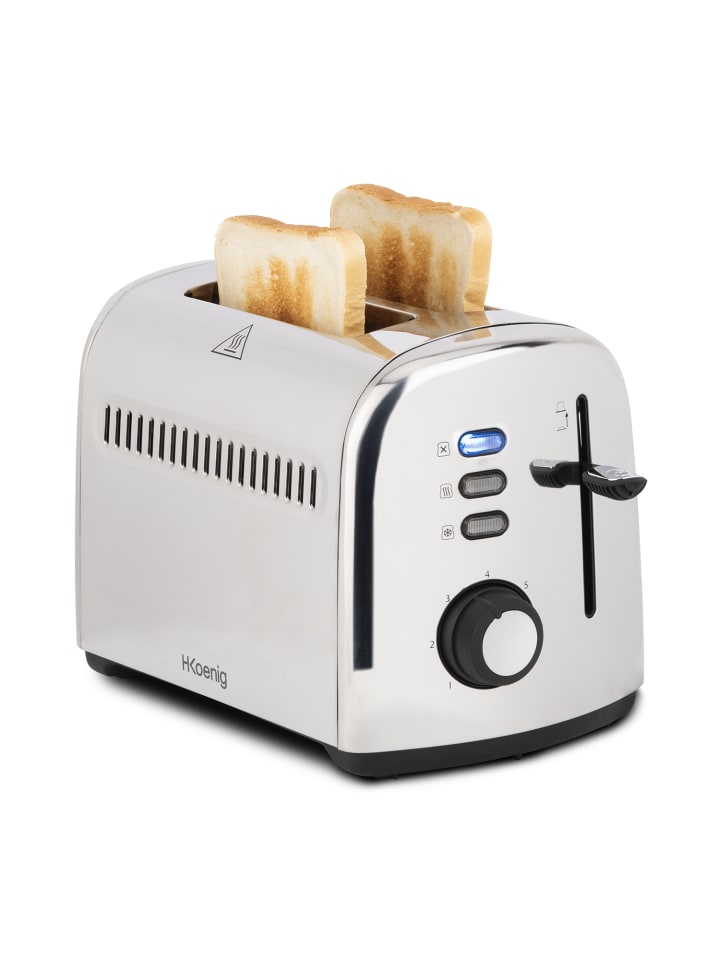 HKoenig Toaster TOAS9 in Silber günstig kaufen onesize