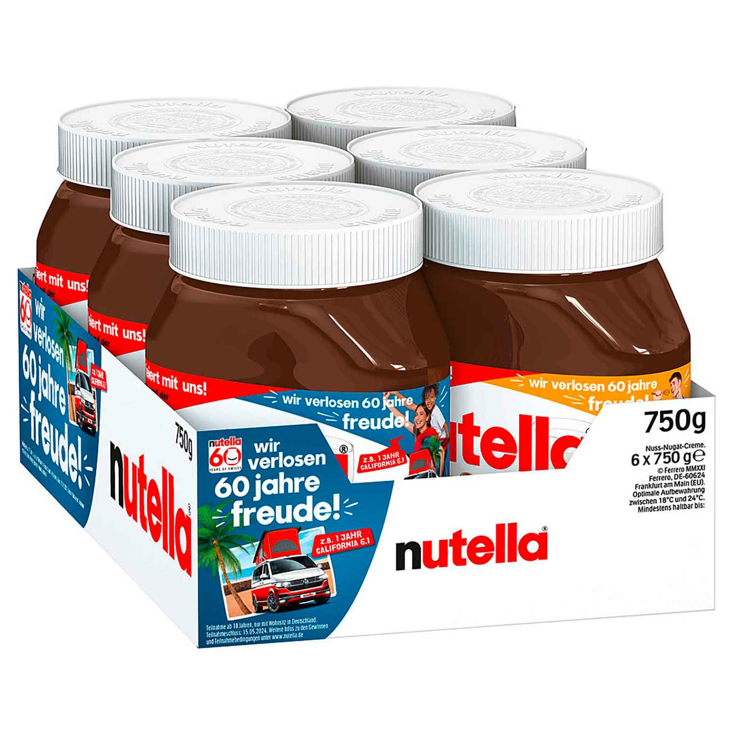 nutella 750g