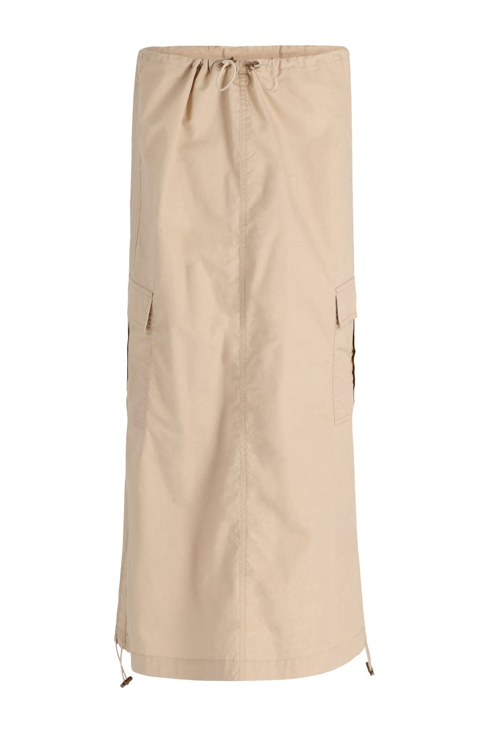 Long cargo skirt