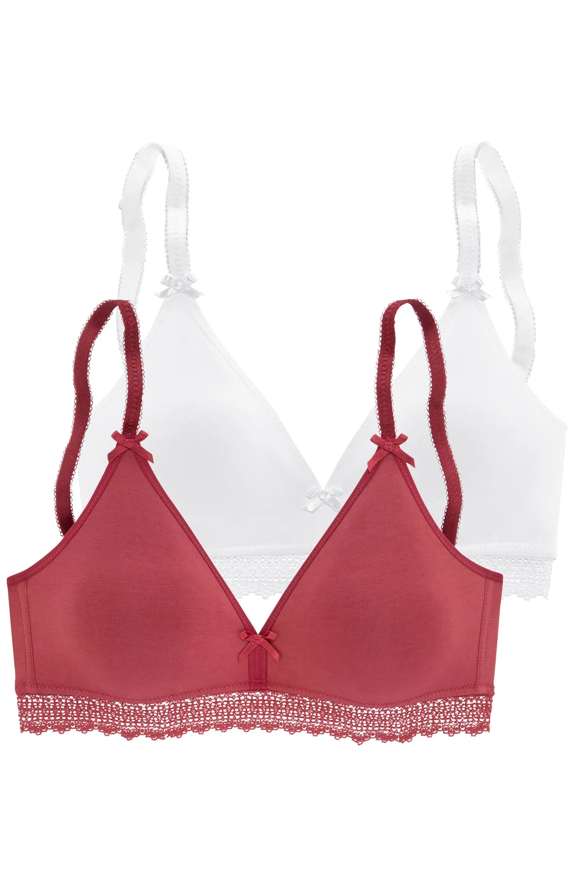 PETITE FLEUR  BH - Rot - Unifarben