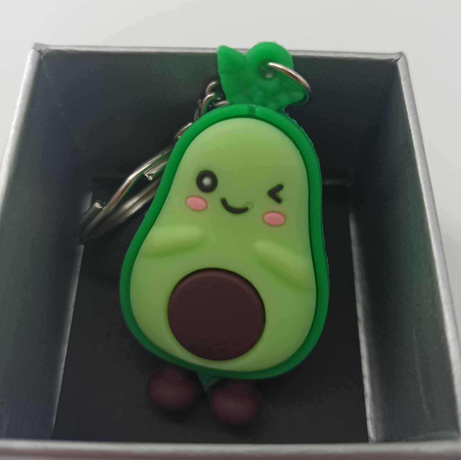 soma Schlüsselanhänger Schlüsselanhänger Kinder Avocado LxBxH 3 x 3,5 x 5 cm Mini Avocad, Schlüsselanhänger Haustierschlüsselanhänger Geschenk Hund Frau Herren