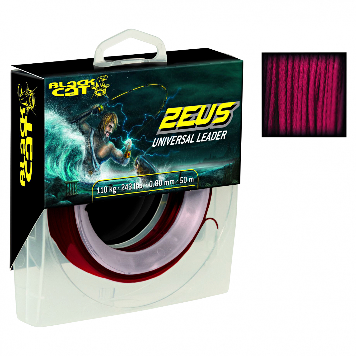 Black Cat Angelschnur Zeus Universal Leader
