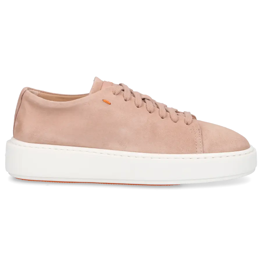 Santoni - Sneaker low 60994 Veloursleder - pink