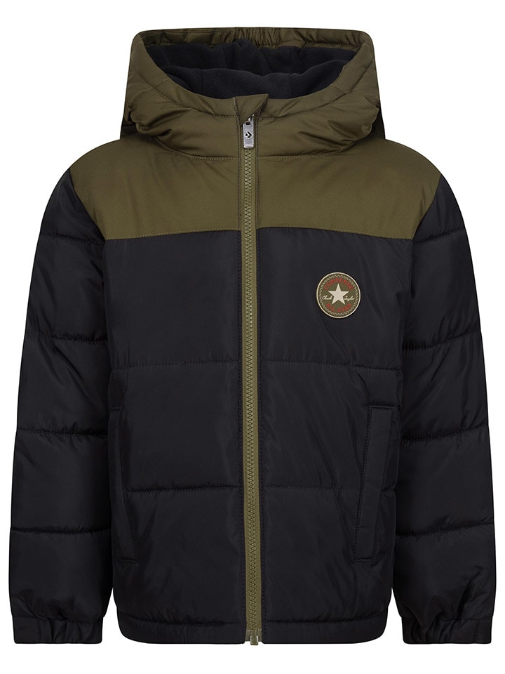 Converse Steppjacke in Schwarz günstig kaufen