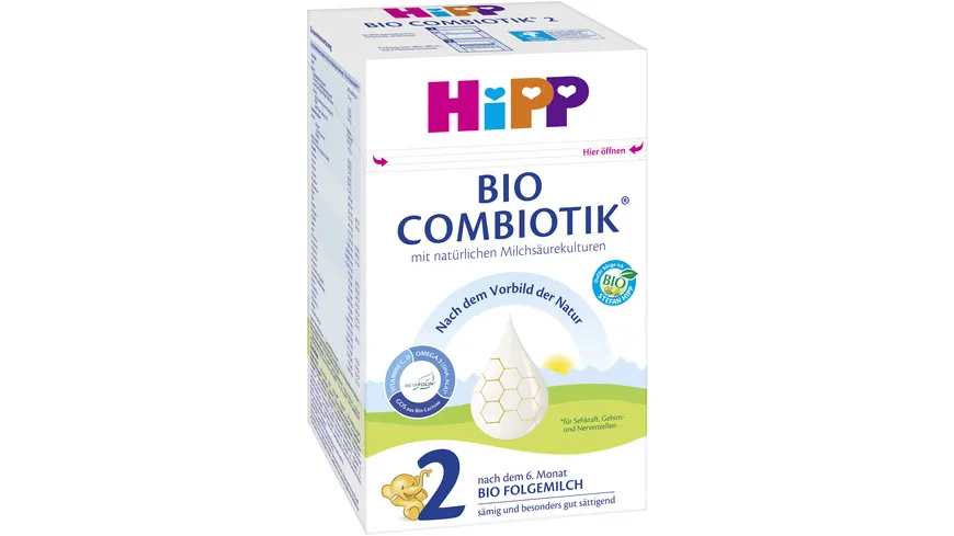 HiPP Bio Milchnahrung 2 BIO Combiotik® 600 g