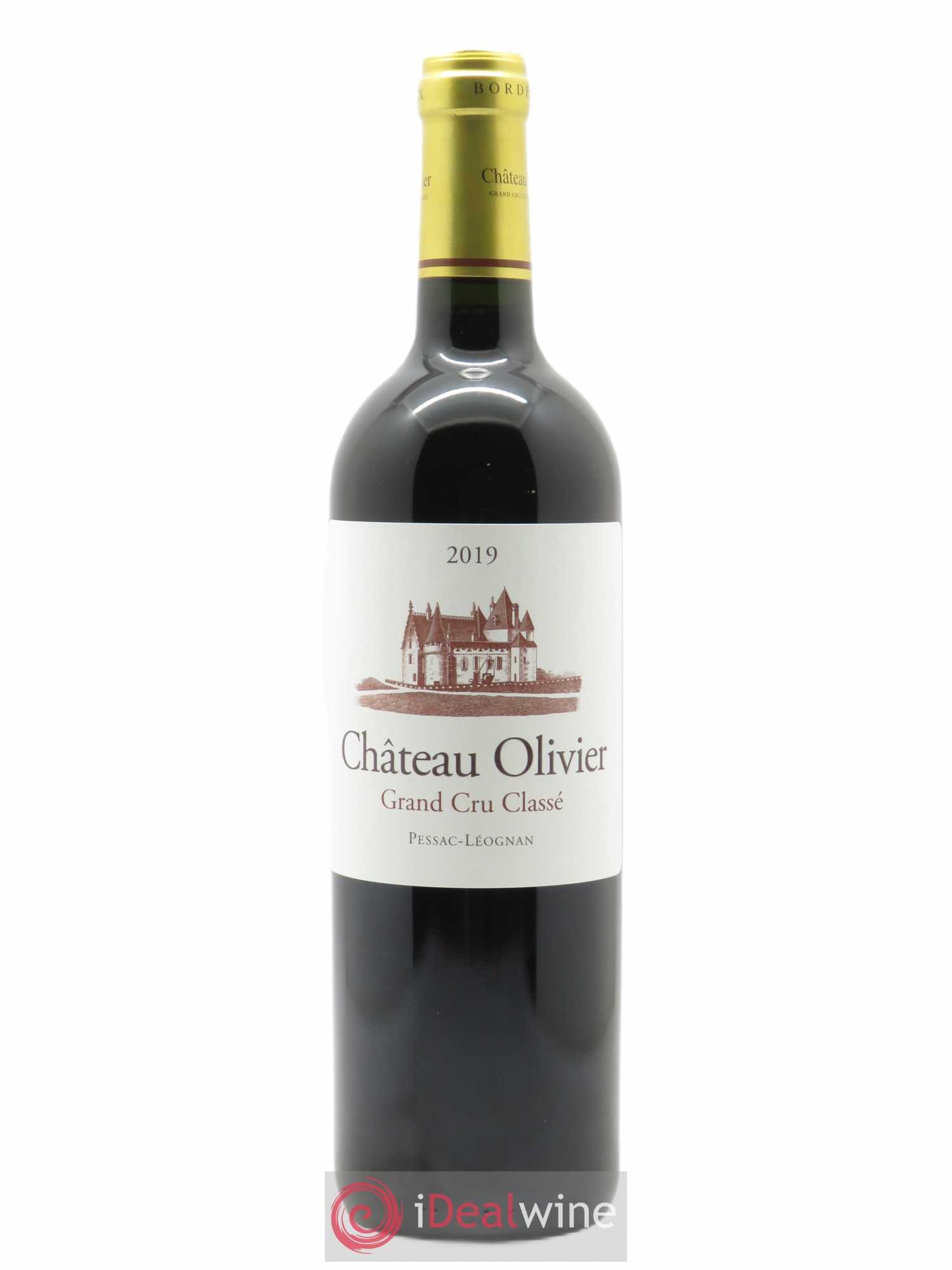 Château Olivier Cru Classé de Graves (CBO à partir de 6 bts) 2019 - Lot de 1 Bouteille