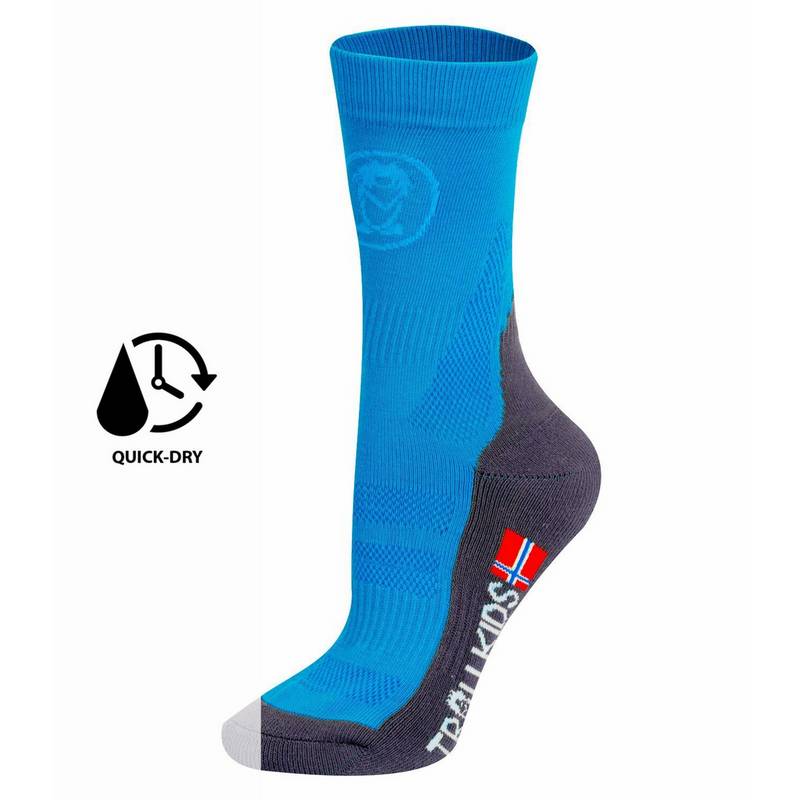 Trollkids Trekking Mid Cut Wandersocken Kinder