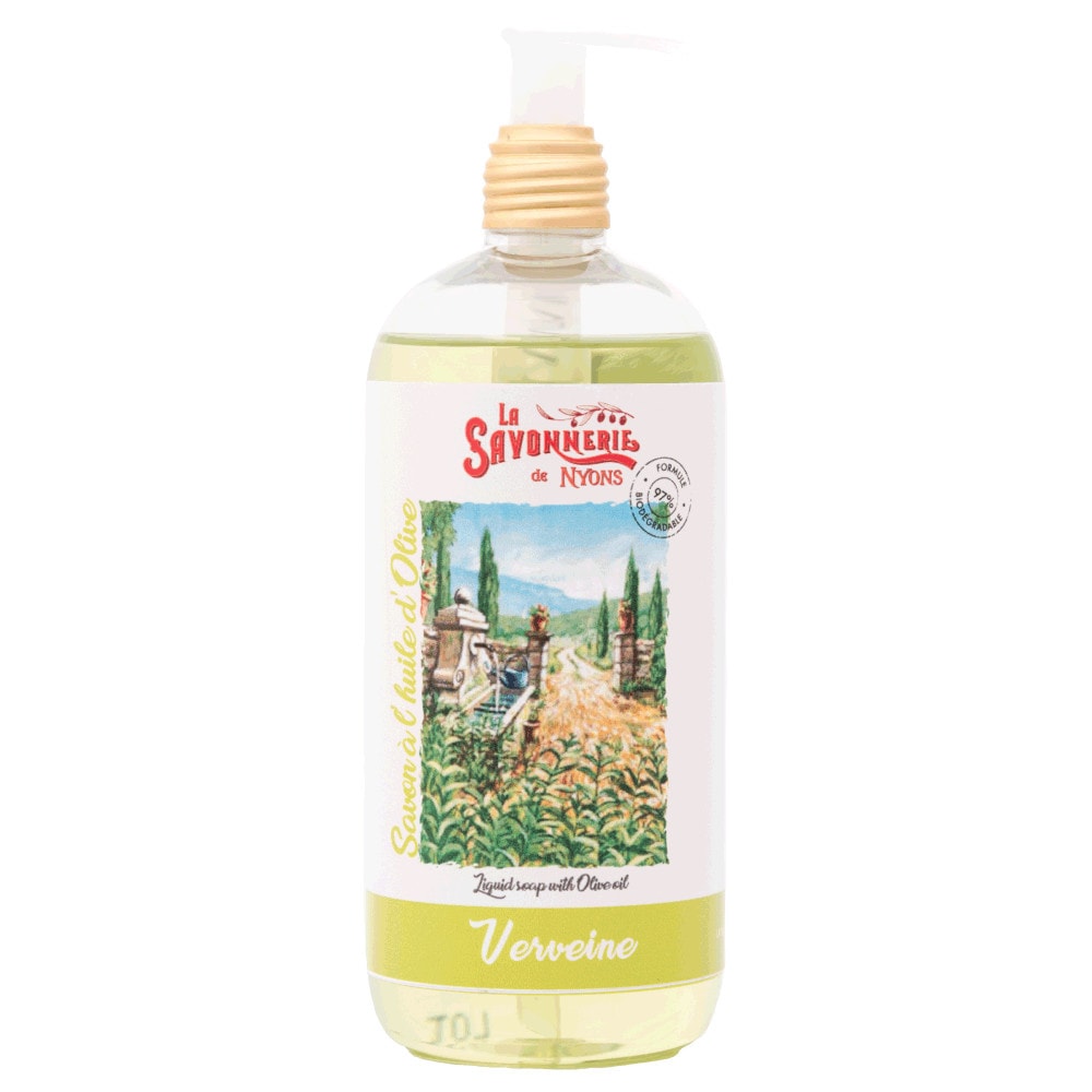 La savonnerie de nyons Savon Liquide 500ml Verveine Savon liquide