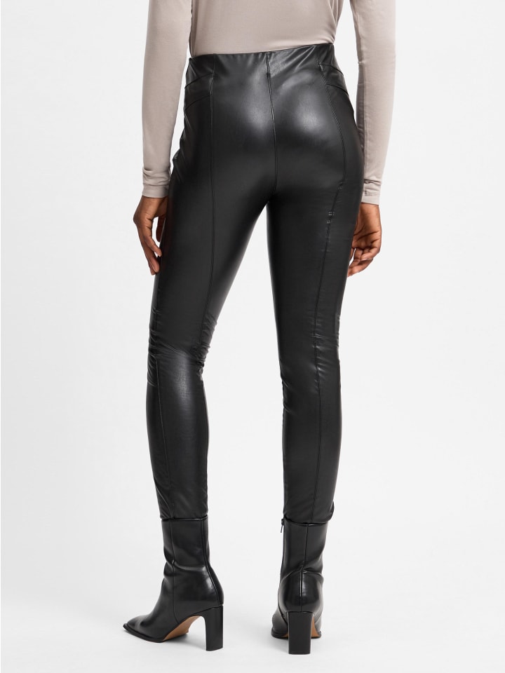 comma Leggings in schwarz günstig kaufen 46