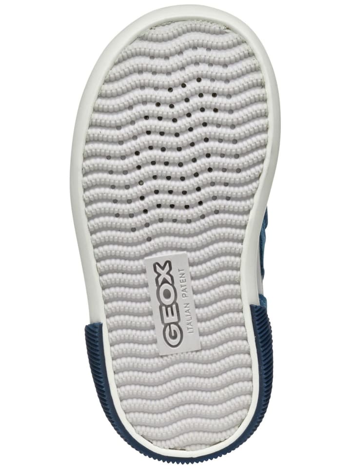 Geox Sneaker in Blau/Gelb günstig kaufen