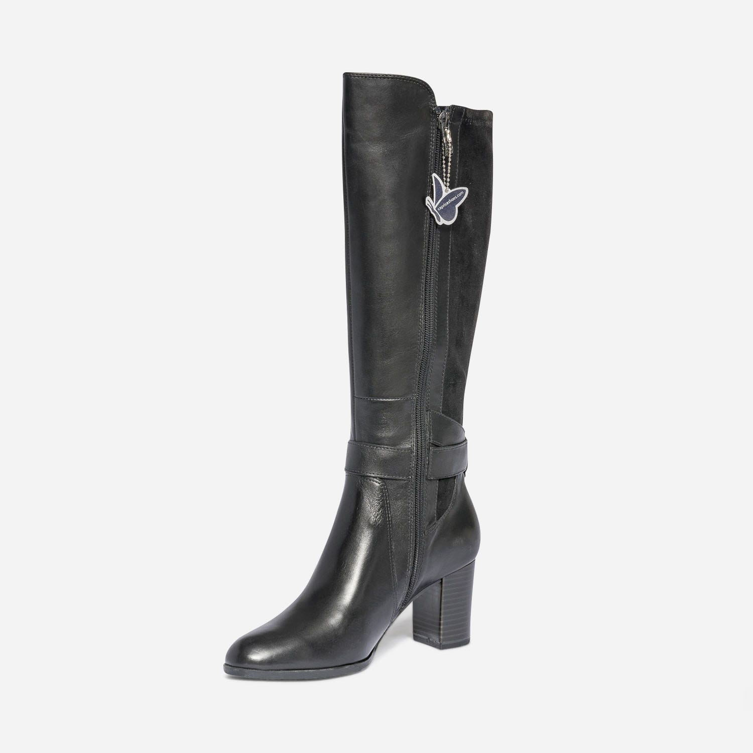 Botte CAPRICE noire bi matière