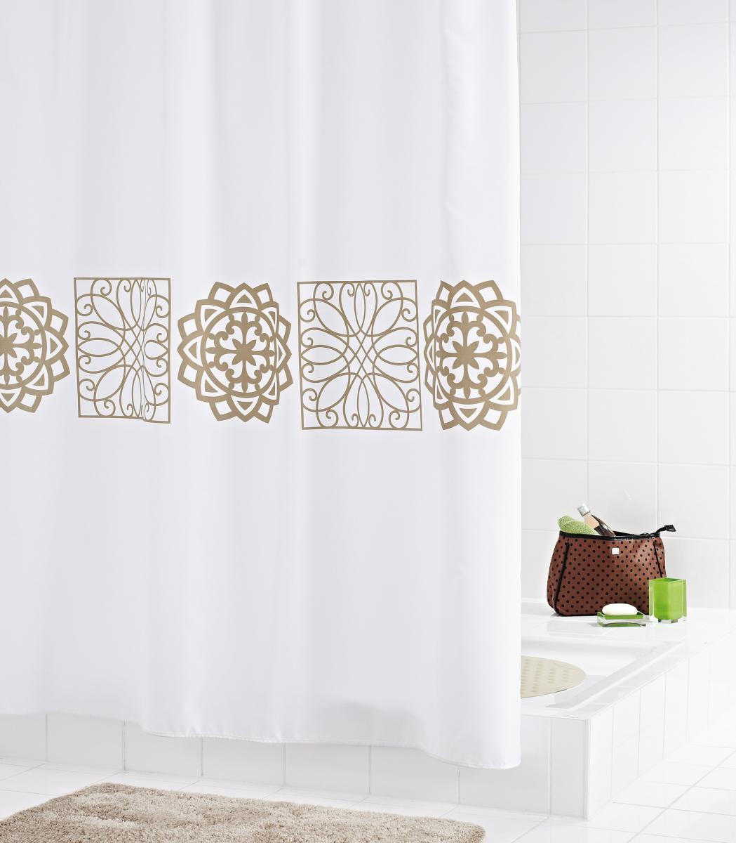 Ridder Duschvorhang Textil 180x200 cm Tunis