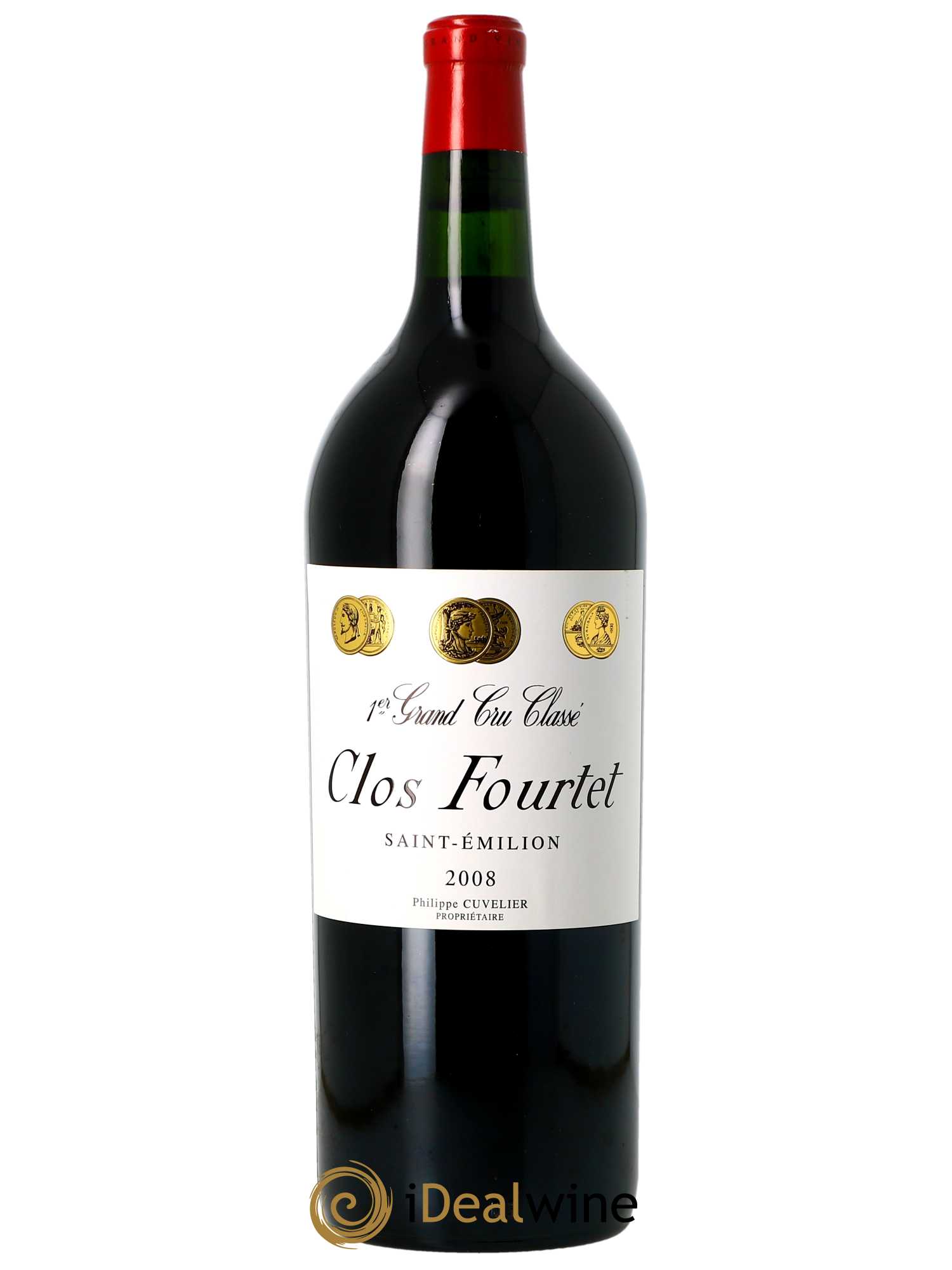 Clos Fourtet 1er Grand Cru Classé B (CBO à partir de 6 MGS) 2008 - Lot de 1 Magnum