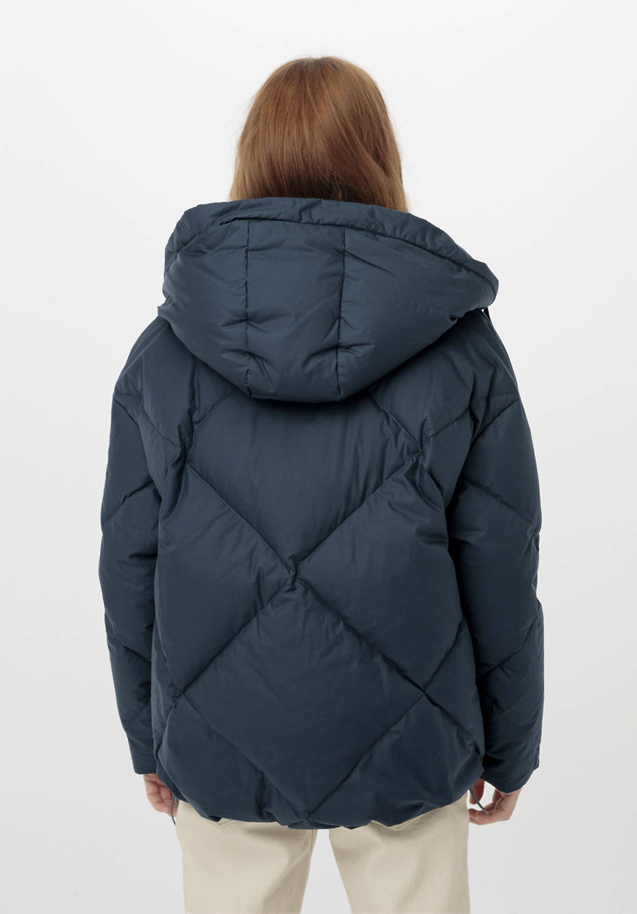Leichte Daunenjacke Nature Shell mit Bio-Baumwolle