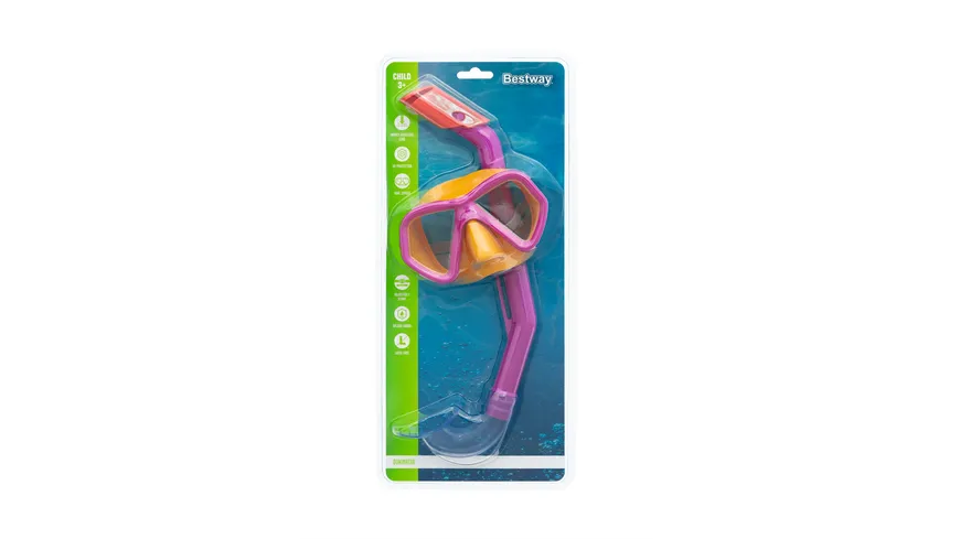 Bestway - Hydro-Swim™ Schnorchel-Set ab 3 Jahren Lil' Glider, 1 Set, sortiert