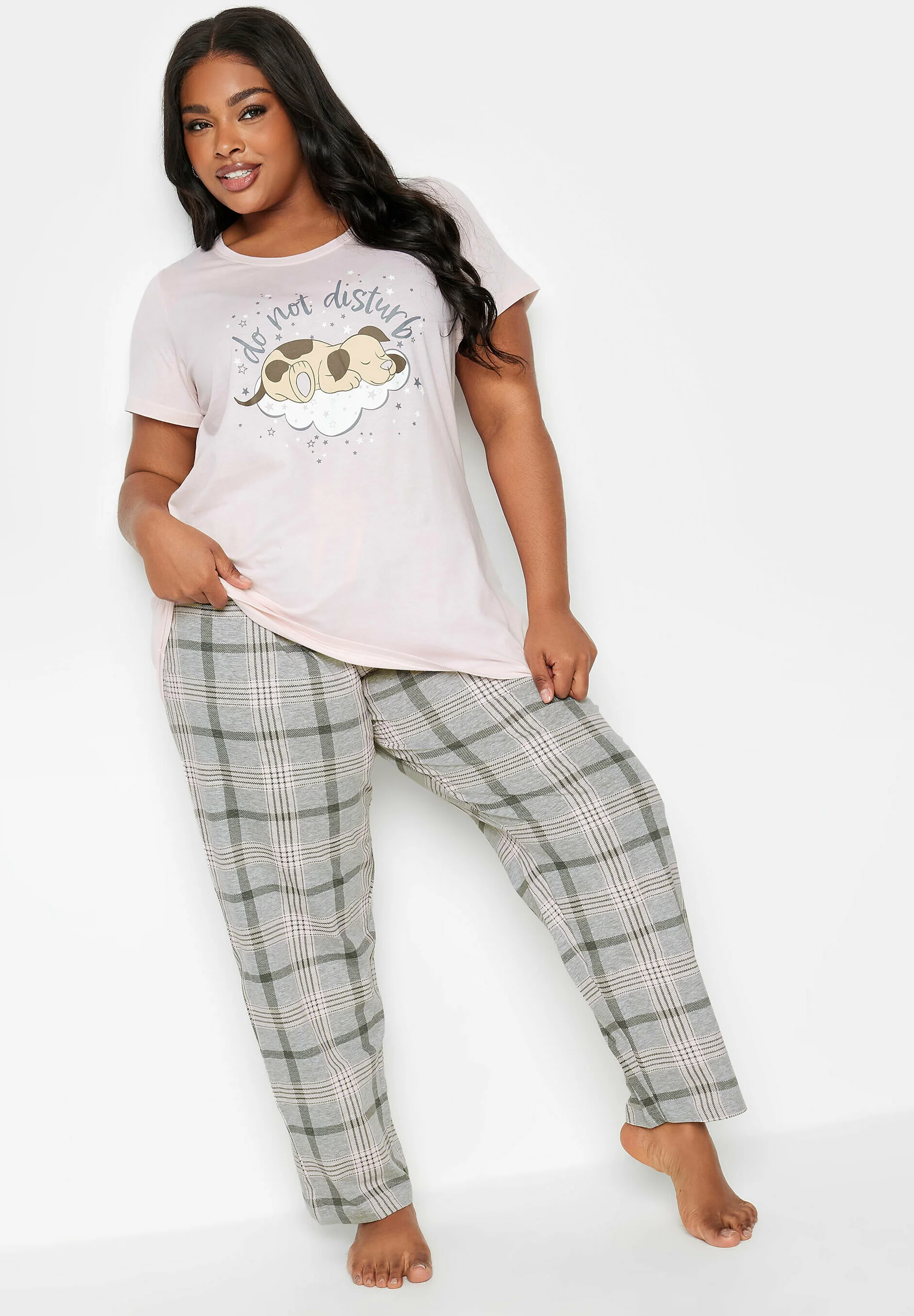 Conjunto de pijamas con estampado 