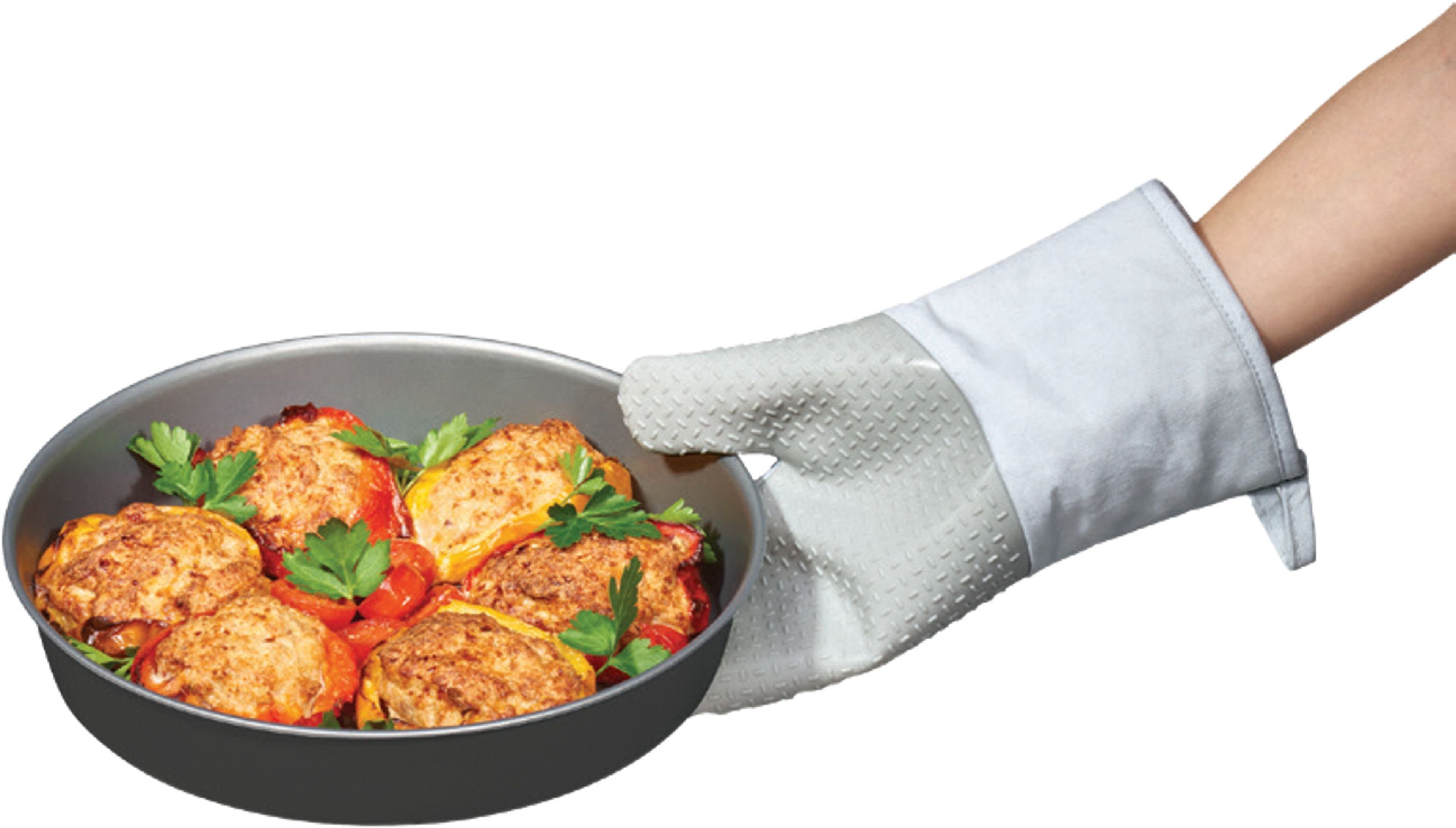 Gravidus Topfhandschuhe Topf- & Grillhandschuh Backhandschuh Ofenhandschuh