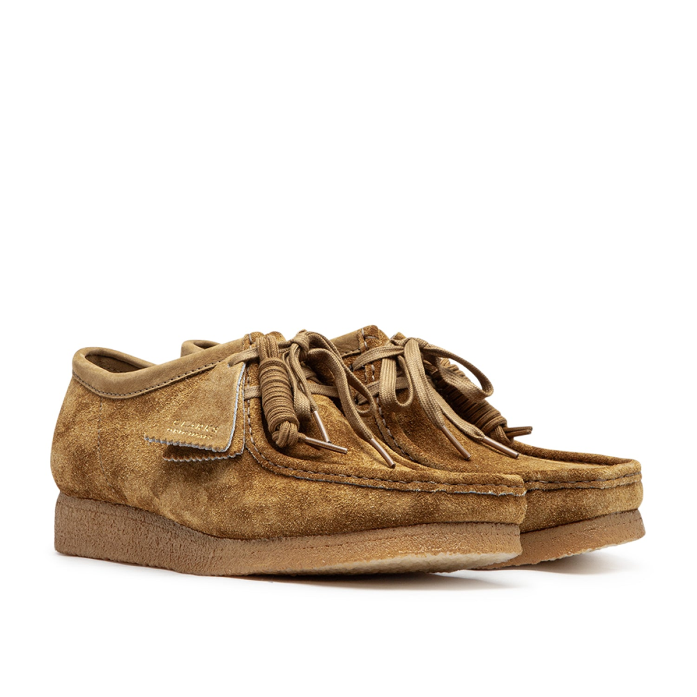 Clarks Wallabee Hairy Suede 261688527 / braun