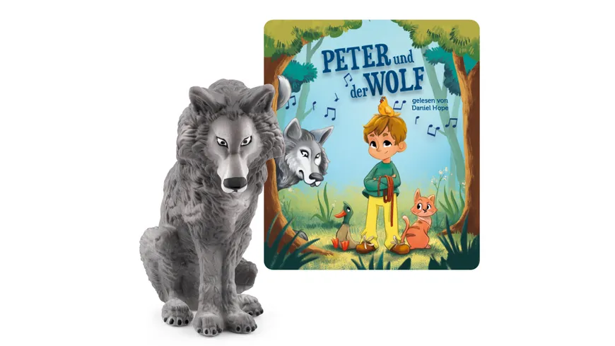 tonies - Hörfigur für die Toniebox: Peter und der Wolf