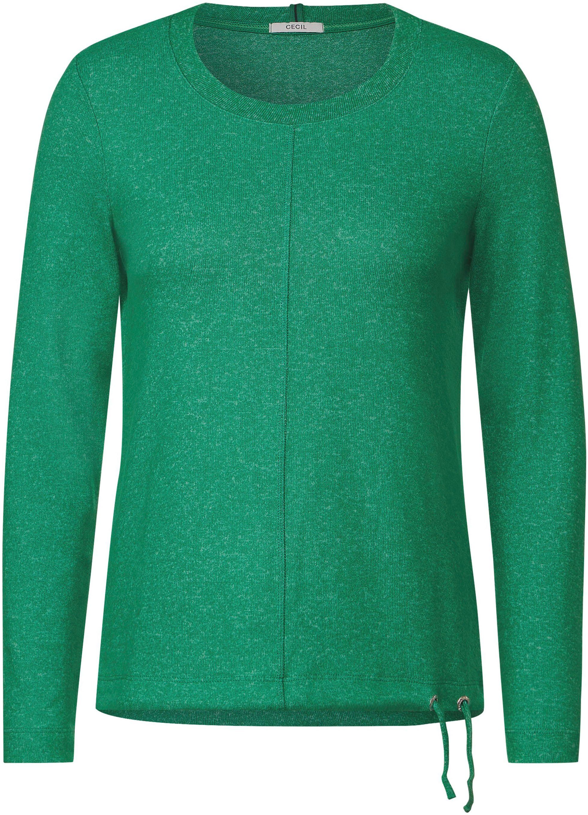 Cecil Sweater mit Tunnelzugband im Saum