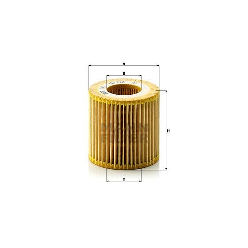 HU710X OELFILTER MANN - ATU