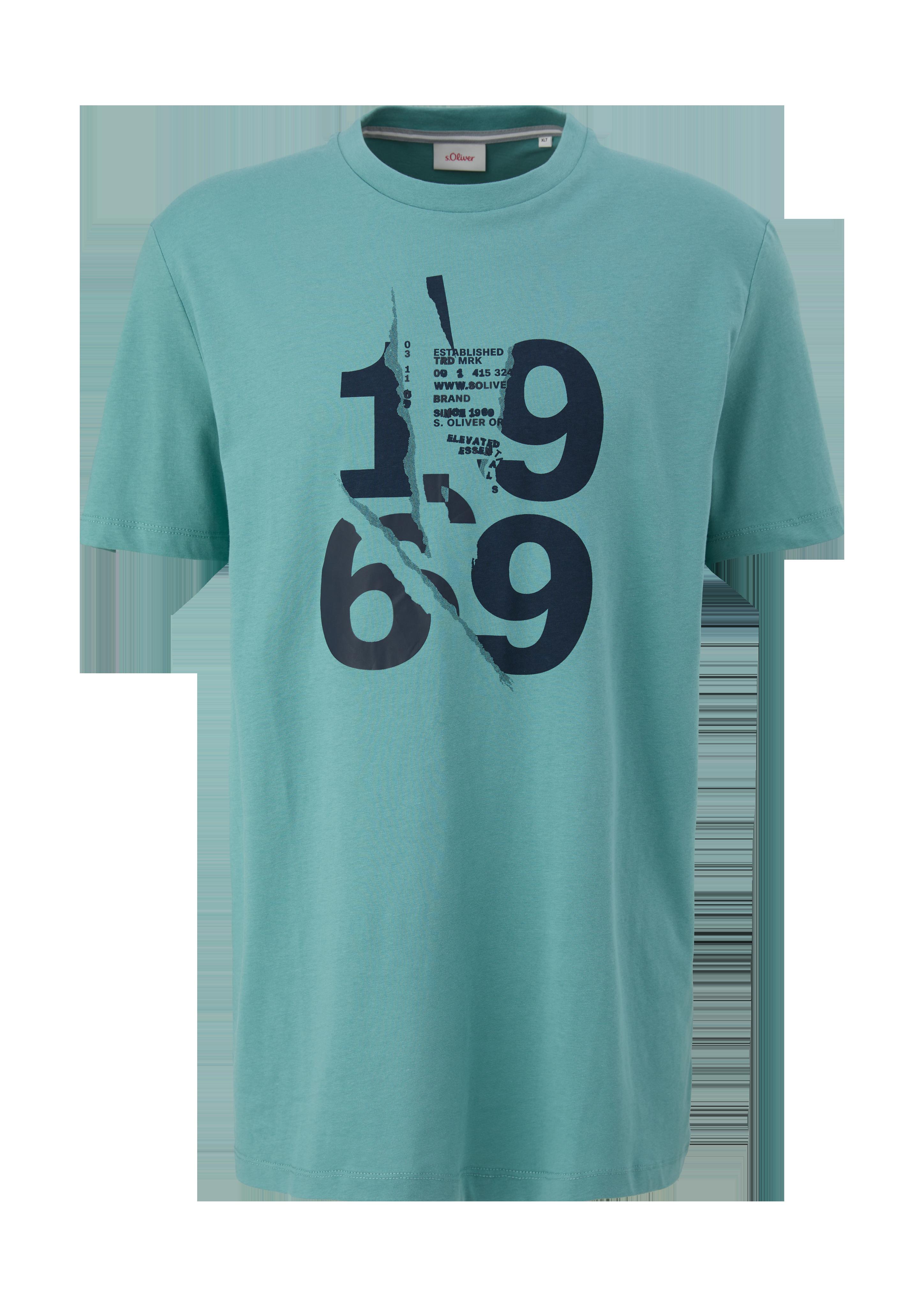 T-Shirt mit Frontprint  2143448-65D2